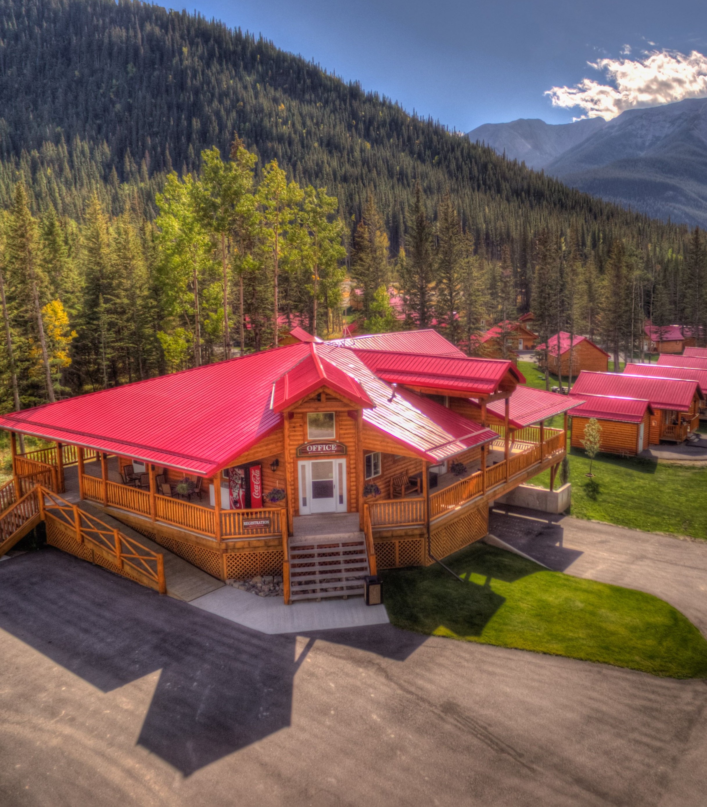 Welcome to the Overlander Mountain Lodge, Jasper East, AB